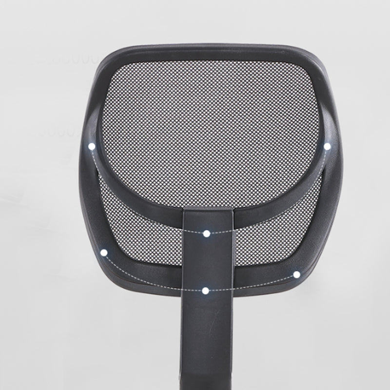 Le moderne ruote della sedia da task senza braccio includevano la sedia da conferenza per ufficio