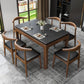 Contemporary Dining Room Dinner Table Solid Wood 4 Legs Dining Table Clearhalo 'Dining Tables & Seating' 'Dining Tables' 'dining_table' 'furn' 'furn_dining_table' 'Furniture' 'Kitchen & Dining Furniture' 7351899