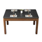 Contemporary Dining Room Dinner Table Solid Wood 4 Legs Dining Table Clearhalo 'Dining Tables & Seating' 'Dining Tables' 'dining_table' 'furn' 'furn_dining_table' 'Furniture' 'Kitchen & Dining Furniture' 7351904