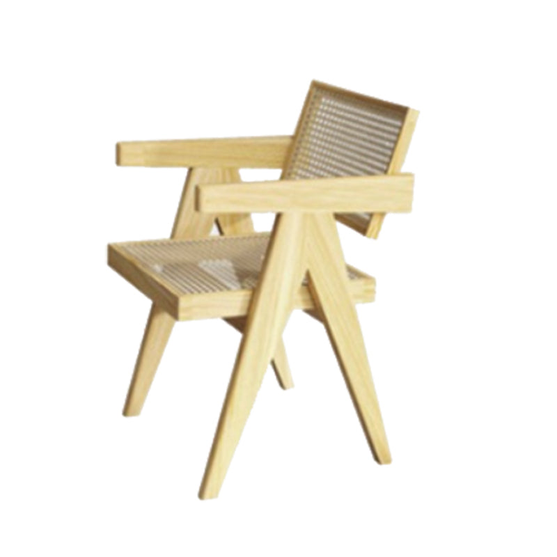 モダンな長方形のウッドダイニングテーブル1/2/5ピースダイニングルーム用ダイニングセット