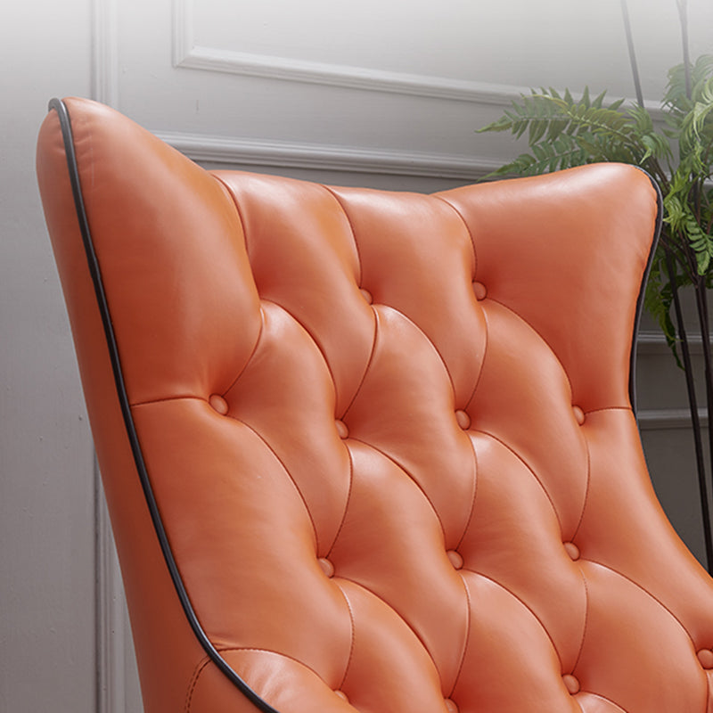 Tufted Cushions Side Chair Arms Included Lounge Chair for Living Room Clearhalo 'Accent Chairs' 'accent_chairs' 'Chairs & Seating' 'furn' 'furn_accent_chairs' 'Furniture' 'Living Room Furniture' 7352408