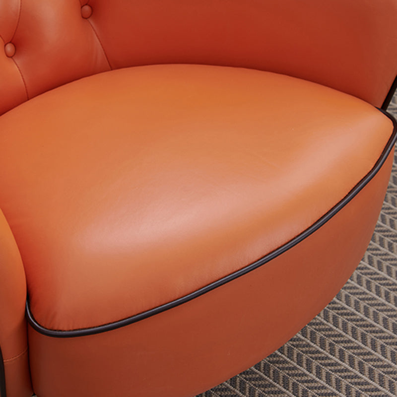 Tufted Cushions Side Chair Arms Included Lounge Chair for Living Room Clearhalo 'Accent Chairs' 'accent_chairs' 'Chairs & Seating' 'furn' 'furn_accent_chairs' 'Furniture' 'Living Room Furniture' 7352412