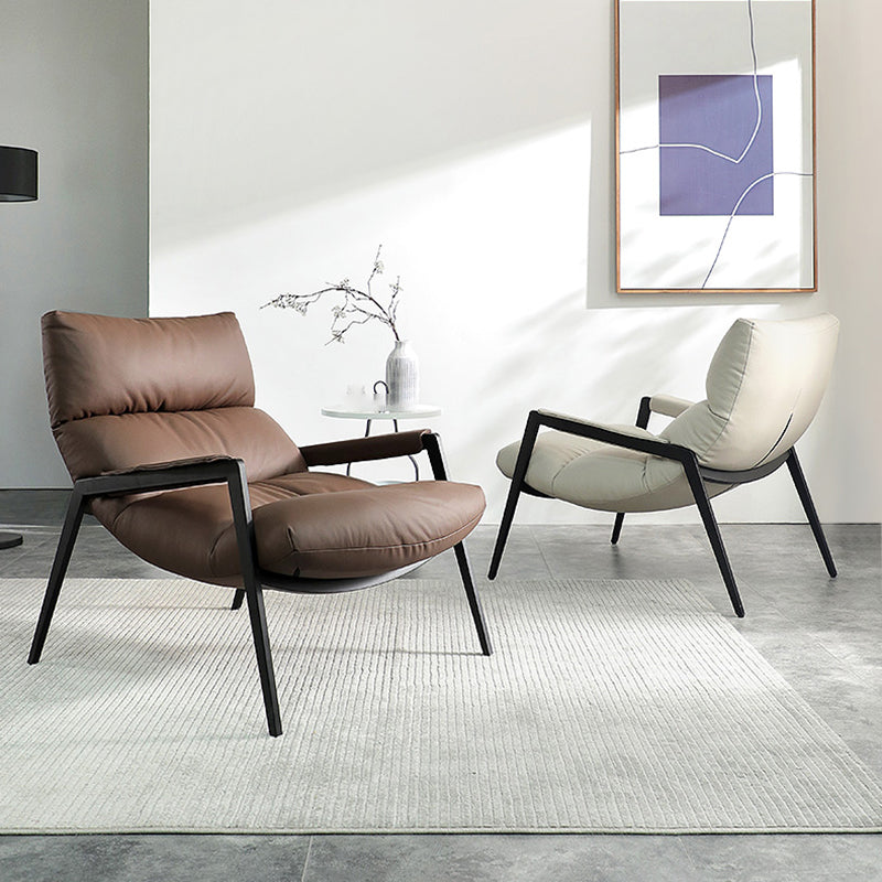 Reclining Side Chair Arms Included Lounge Chair for Living Room Clearhalo 'Accent Chairs' 'accent_chairs' 'Chairs & Seating' 'furn' 'furn_accent_chairs' 'Furniture' 'Living Room Furniture' 7352419