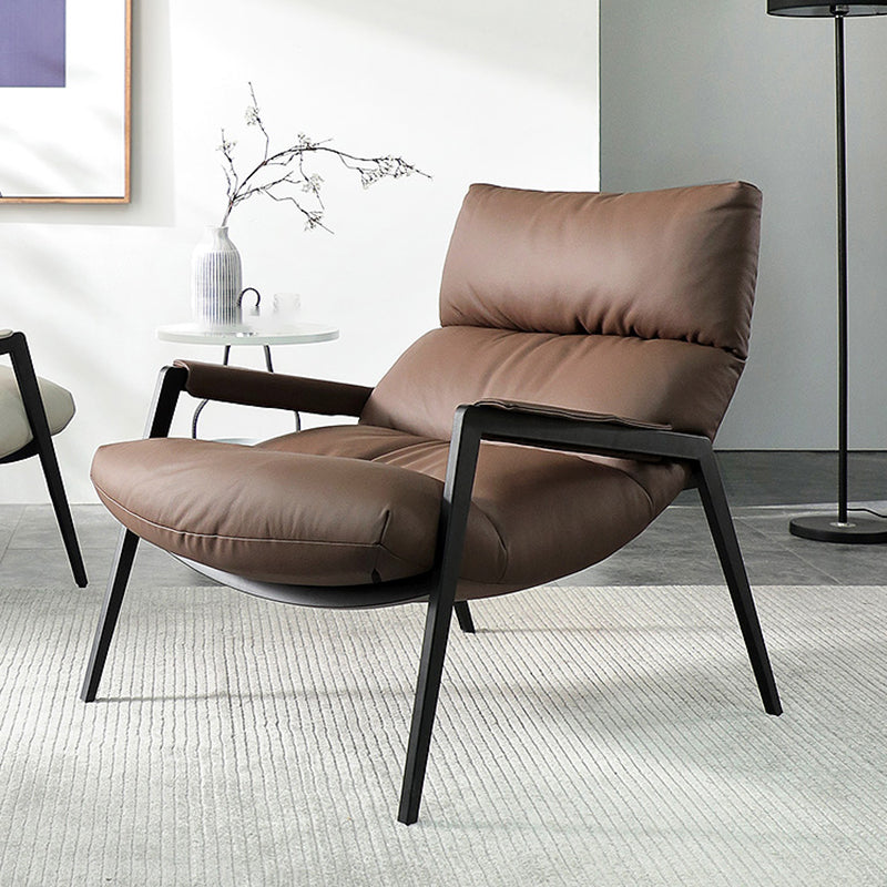 Reclining Side Chair Arms Included Lounge Chair for Living Room Clearhalo 'Accent Chairs' 'accent_chairs' 'Chairs & Seating' 'furn' 'furn_accent_chairs' 'Furniture' 'Living Room Furniture' 7352420