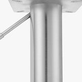 Chaise de comptoir intérieur en cuir fausse