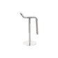 Faux Leather Indoor Counter Chair Contemporary Metal Legs Bar Stools White 1 Piece Clearhalo 'Bar Furniture' 'Bar Stools' 'bar_stools' 'furn' 'furn_bar_stools' 'Furniture' 'Kitchen & Dining Furniture' 7352880