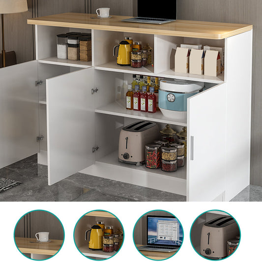 Mesa de comedor de bar de estilo moderno mesa de bar rectangular de madera para cocina