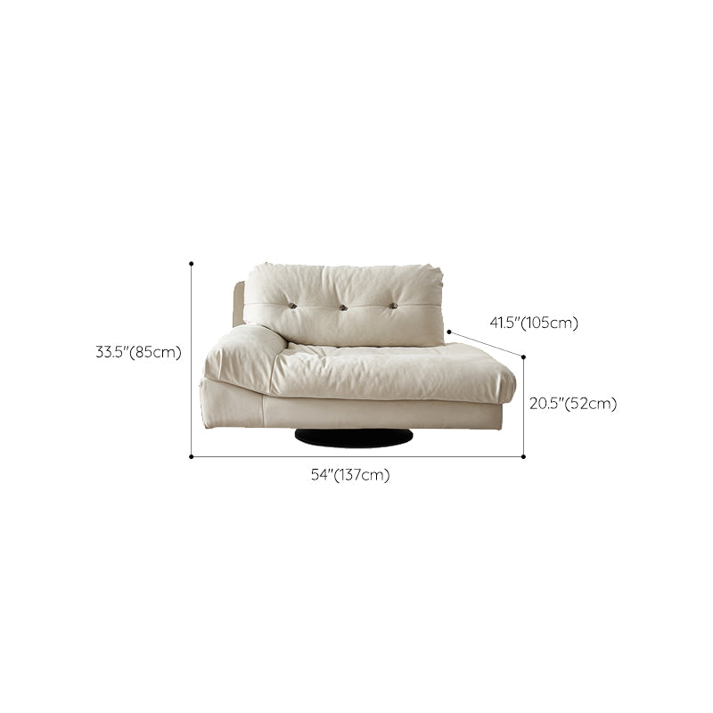Modern Chaise Square Arms Chaise Lounge Couch for Living Room Clearhalo 'Chairs & Seating' 'Chaise Lounge' 'chaise_lounge' 'furn' 'furn_chaise_lounge' 'Furniture' 'Living Room Furniture' 7353367