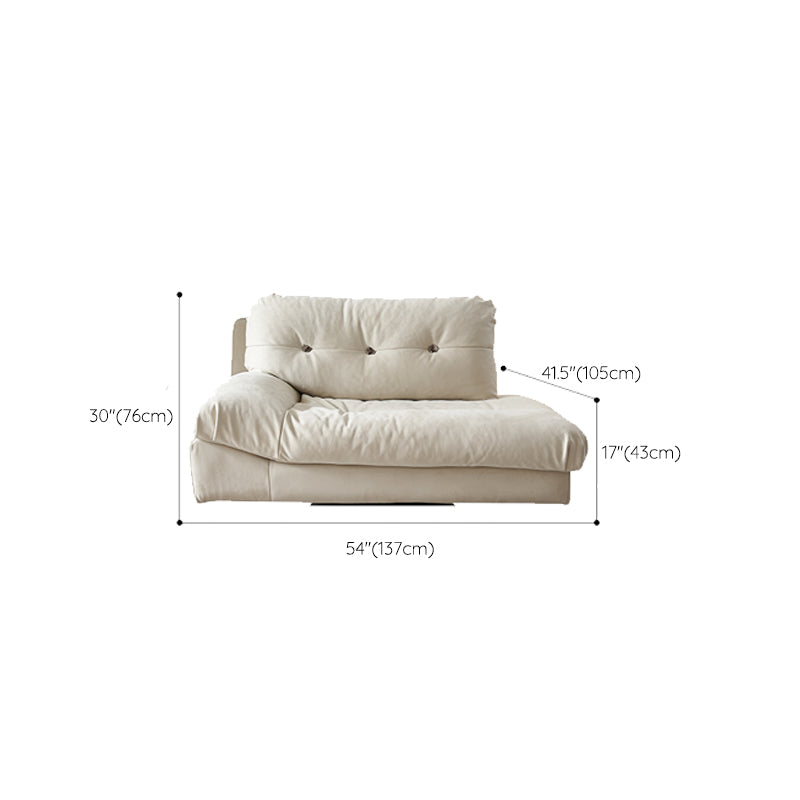 Modern Chaise Square Arms Chaise Lounge Couch for Living Room Clearhalo 'Chairs & Seating' 'Chaise Lounge' 'chaise_lounge' 'furn' 'furn_chaise_lounge' 'Furniture' 'Living Room Furniture' 7353368