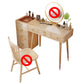 Tocador escandinavo con cajones de madera maciza contador de maquillaje