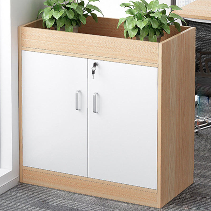 Wood Vertical File Cabinet Modern Storage Shelves File Cabinet with Lock Clearhalo 'Filing Cabinets' 'filling_cabinets' 'furn' 'furn_filling_cabinets' 'Furniture' 'Office Furniture' 7354255