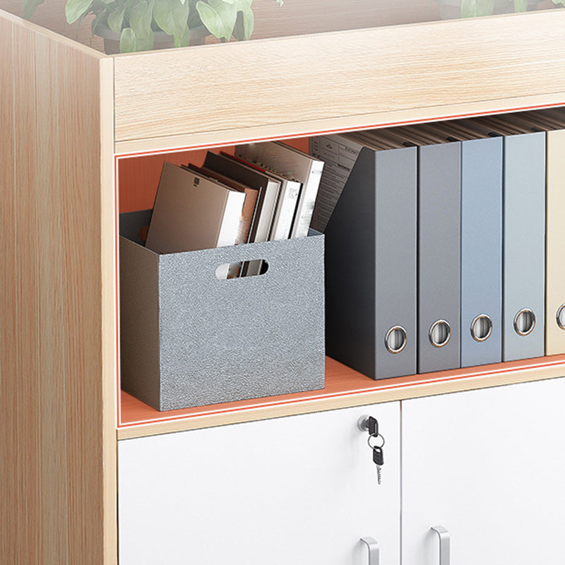 Wood Vertical File Cabinet Modern Storage Shelves File Cabinet with Lock Clearhalo 'Filing Cabinets' 'filling_cabinets' 'furn' 'furn_filling_cabinets' 'Furniture' 'Office Furniture' 7354257