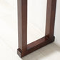 Mid Century Modern Accent Table Rectangle Wood Console Table in Brown