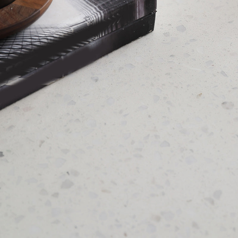 Round Stone Coffee Table Contemporary 3 Legs Coffee Cocktail Table