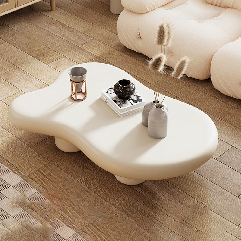 Contemporary Geometric Coffee Table 4 Legs Coffee Cocktail Table Clearhalo 'Coffee & Accent Tables' 'Coffee Tables' 'coffee_tables' 'furn' 'furn_coffee_tables' 'Furniture' 'Living Room Furniture' 7354663