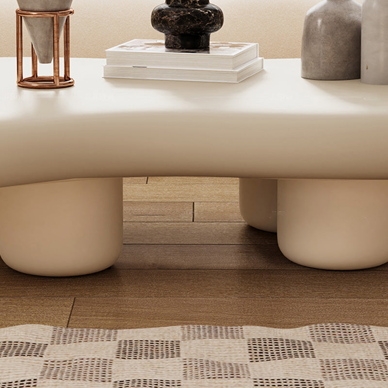Contemporary Geometric Coffee Table 4 Legs Coffee Cocktail Table Clearhalo 'Coffee & Accent Tables' 'Coffee Tables' 'coffee_tables' 'furn' 'furn_coffee_tables' 'Furniture' 'Living Room Furniture' 7354671