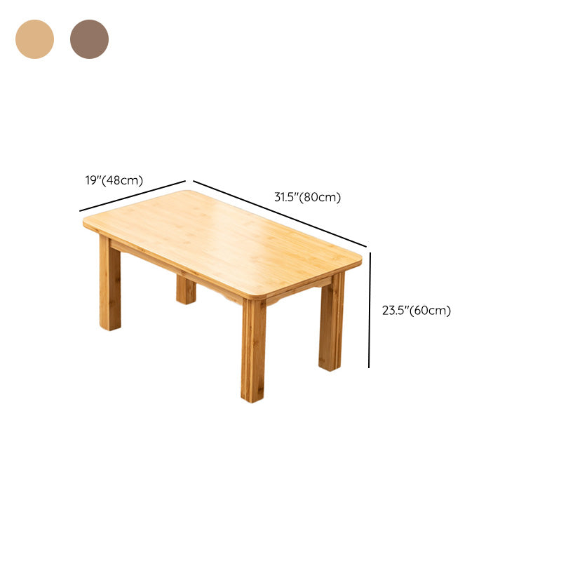 Tavolino da caffè contemporaneo largo 18 pollici Tavolino da cocktail da caffè a 4 gambe