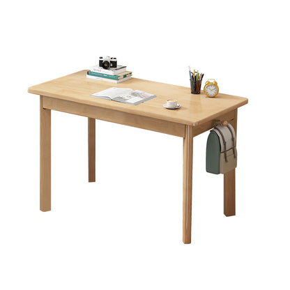 Rectangle Wooden Office Desk Modern Style Computer Desk for Home Natural No Drawer Clearhalo 'furn' 'furn_office_desk' 'Furniture' 'Office Desks' 'Office Furniture' 'office_desk' 7355388