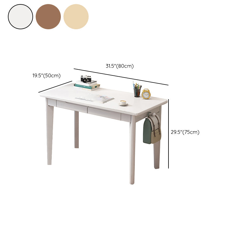 Rectangle Wooden Office Desk Modern Style Computer Desk for Home Clearhalo 'furn' 'furn_office_desk' 'Furniture' 'Office Desks' 'Office Furniture' 'office_desk' 7355392
