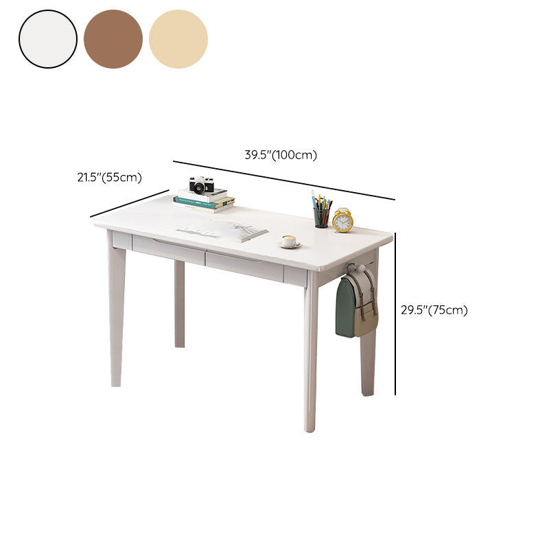 Rectangle Wooden Office Desk Modern Style Computer Desk for Home Clearhalo 'furn' 'furn_office_desk' 'Furniture' 'Office Desks' 'Office Furniture' 'office_desk' 7355393