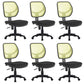 Modern No Arm Desk Chair Wheels Included Conference Chair for Office