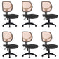 Modern No Arm Desk Chair Wheels Included Conference Chair for Office