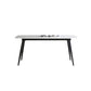 4 Legs Contemporary Dining Room Table Rectangle Dining Side Table