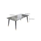 Rectangle 4 Legs Dining Room Table Contemporary Dinette Table Clearhalo 'Dining Tables & Seating' 'Dining Tables' 'dining_table' 'furn' 'furn_dining_table' 'Furniture' 'Kitchen & Dining Furniture' 7356659