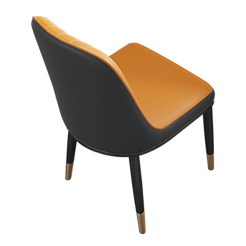 Hochglänzende weiße Esstisch Set 1/7 Stücke Esseet Set mit Stühlen