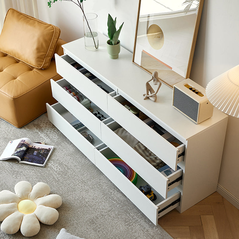 Madera de ingeniería contemporánea almacenamiento vertical para el cofre de dormitorio con cajones