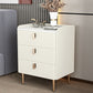 Contemporary Bed Nightstand Stone Bedside Cabinet with 3 Drawers Clearhalo 'Bedroom Furniture' 'furn' 'furn_night_stand' 'Furniture' 'night_stand' 'Nightstands' 7357044
