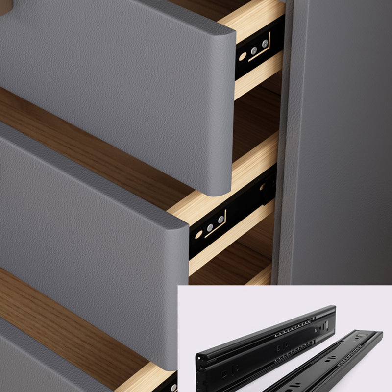 Contemporary Bed Nightstand Stone Bedside Cabinet with 3 Drawers Clearhalo 'Bedroom Furniture' 'furn' 'furn_night_stand' 'Furniture' 'night_stand' 'Nightstands' 7357056