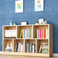 Closed Back Standard Bookshelf Wooden Contemporary Bookcase with Shelves Clearhalo 'Bookcases' 'furn' 'furn_bookcases' 'Furniture' 'Office Furniture' 7357089