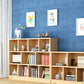 Closed Back Standard Bookshelf Wooden Contemporary Bookcase with Shelves Clearhalo 'Bookcases' 'furn' 'furn_bookcases' 'Furniture' 'Office Furniture' 7357093