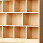 Closed Back Standard Bookshelf Wooden Contemporary Bookcase with Shelves Clearhalo 'Bookcases' 'furn' 'furn_bookcases' 'Furniture' 'Office Furniture' 7357097