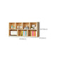 Closed Back Standard Bookshelf Wooden Contemporary Bookcase with Shelves Clearhalo 'Bookcases' 'furn' 'furn_bookcases' 'Furniture' 'Office Furniture' 7357110
