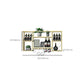 Modern Simple Wine Rack Iron Shelf Wall Mounted Wine Rack for Kitchen