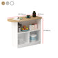 Contemporary Indoor Bar Dining Table Rectangle Wooden Bar Stool Table Clearhalo 'Bar Furniture' 'Bar Tables' 'bar_tables' 'furn' 'furn_bar_tables' 'Furniture' 'Kitchen & Dining Furniture' 7357860
