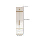 Contemporary Freestanding Wardrobe Engineered Wood White Wardrobe