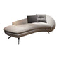 Modern Chaise Lounge Chair Light Grey Right-Arm Facing Chaise Clearhalo 'Chairs & Seating' 'Chaise Lounge' 'chaise_lounge' 'furn' 'furn_chaise_lounge' 'Furniture' 'Living Room Furniture' 7358180