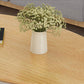Massief houten salontafelset met 3 poten, moderne geometrische cocktailtafel