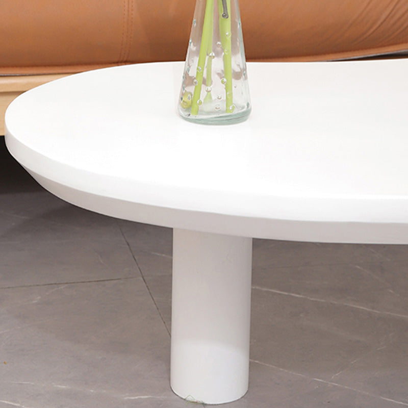 Contemporary Coffee Table 3 Legs Solid Wood Coffee Cocktail Table Clearhalo 'Coffee & Accent Tables' 'Coffee Tables' 'coffee_tables' 'furn' 'furn_coffee_tables' 'Furniture' 'Living Room Furniture' 7359259