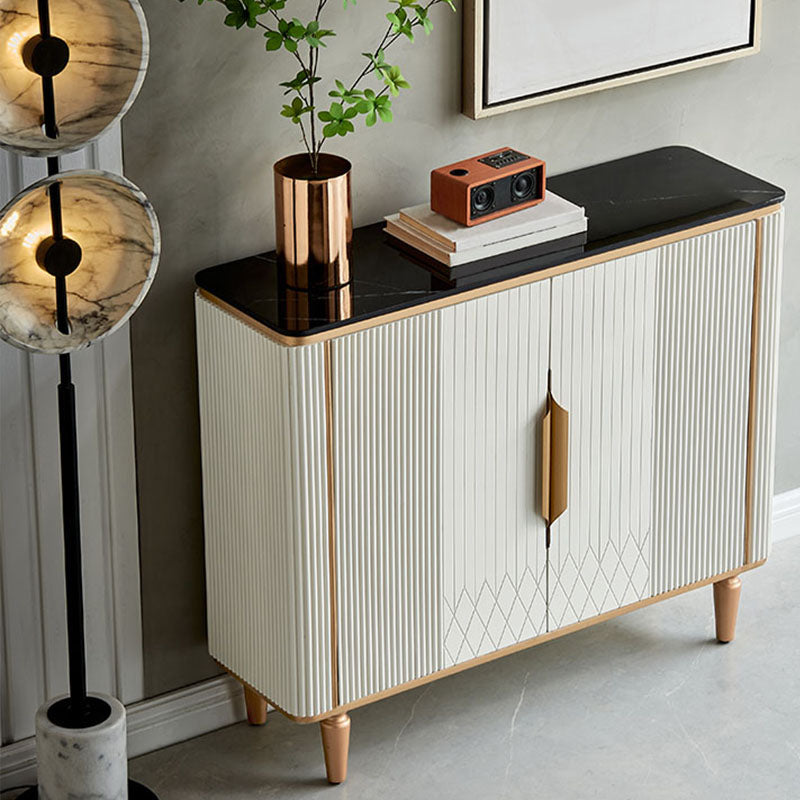 Server da pranzo in legno ingegnerizzato a buffet di lusso leggero per cucina