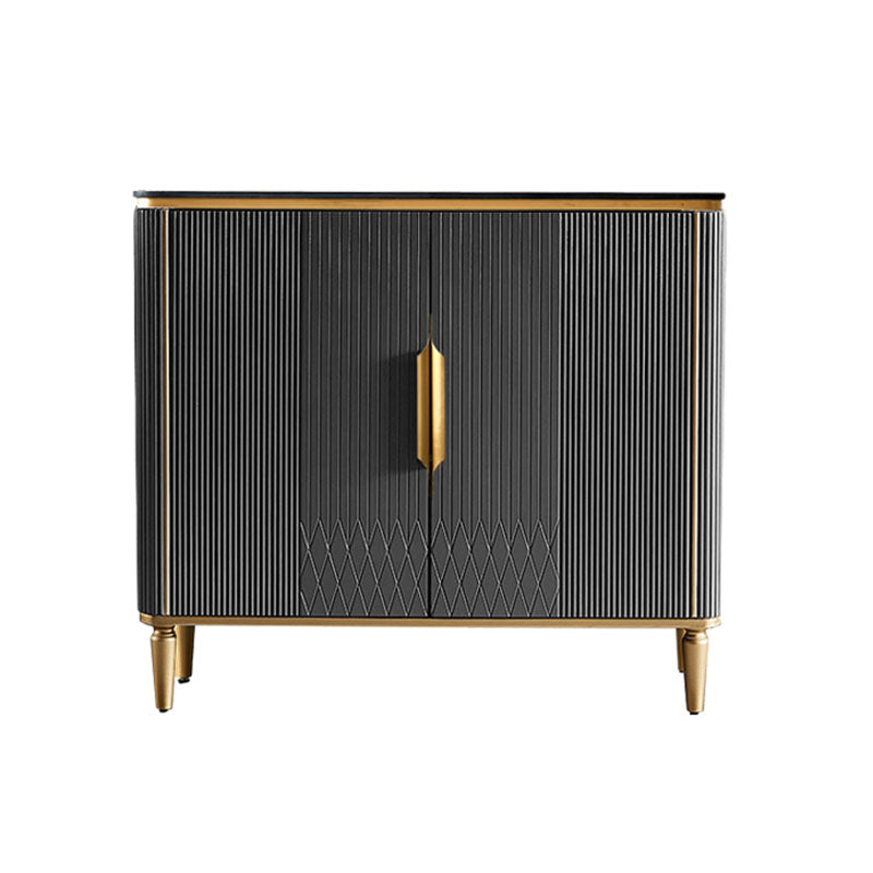 Server da pranzo in legno ingegnerizzato a buffet di lusso leggero per cucina