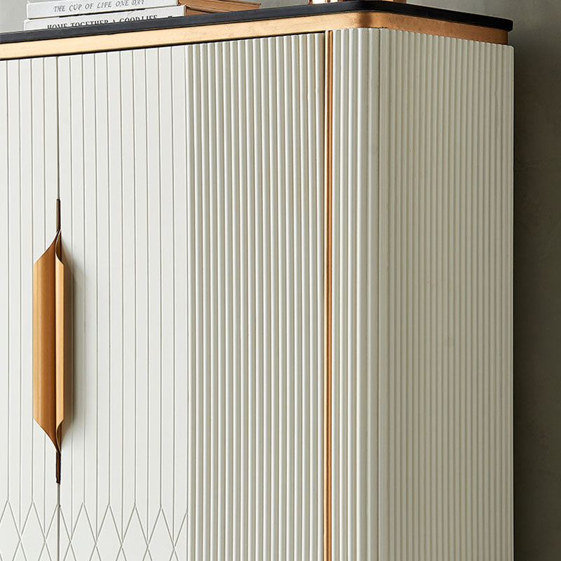 Server da pranzo in legno ingegnerizzato a buffet di lusso leggero per cucina