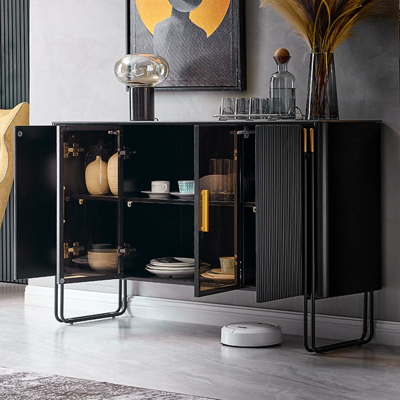 Mobile moderno armadio a 4 porte a buffet in legno ingegnerizzato