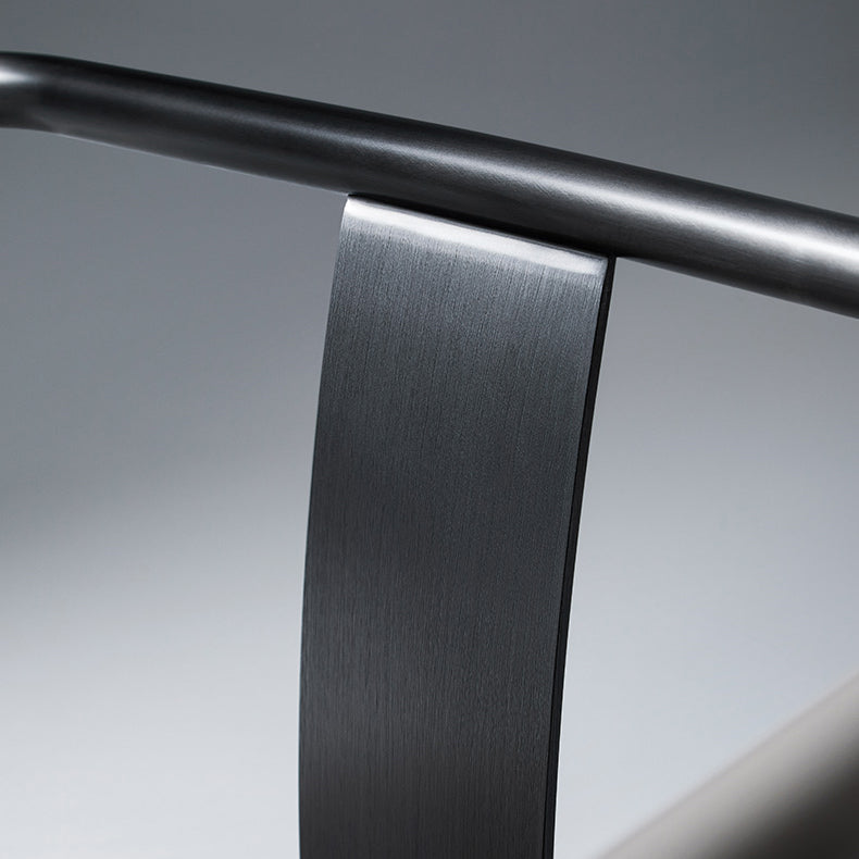 Nordic Style Dining Chair Upholstered Arm Chair for Dining Room