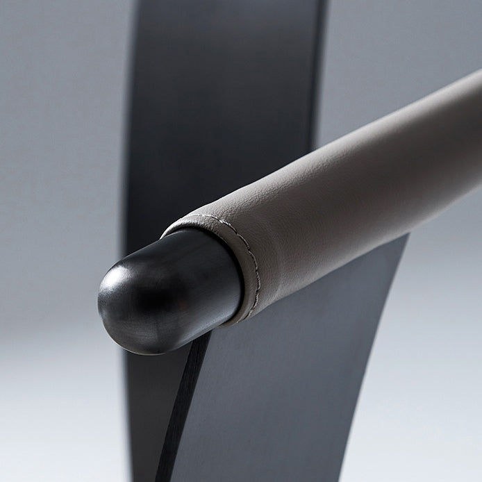 Nordic Style Dining Chair Upholstered Arm Chair for Dining Room