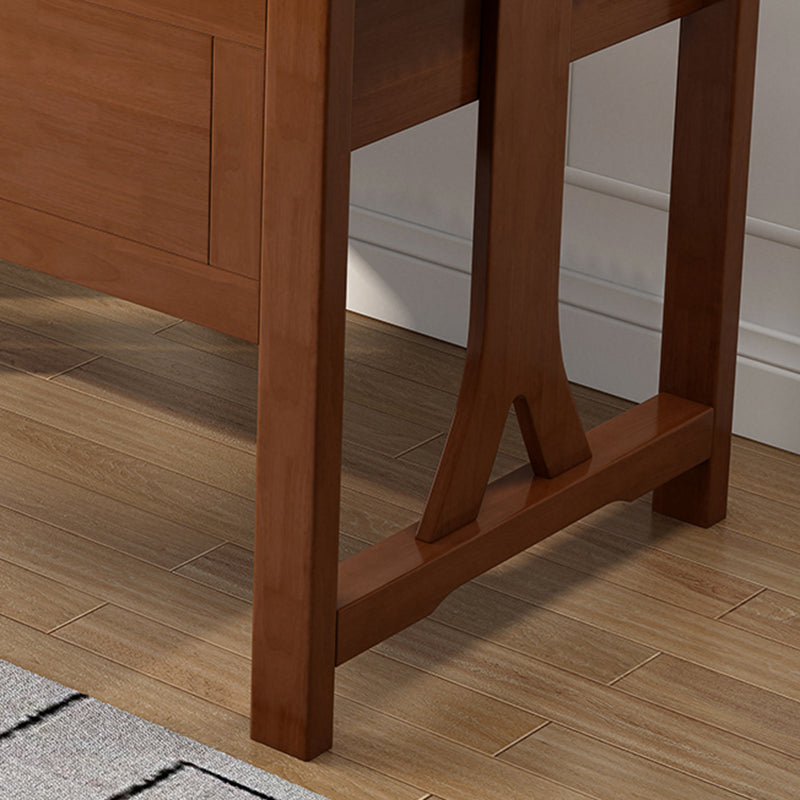 Bureau de bureau en caoutchouc contemporain bureau rectangulaire pour la maison