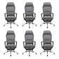 Modern Slide Office Chair Fixed Arms No Distressing Chair with Breathable Back 6 Piece Set Clearhalo 'furn' 'furn_office_chair' 'Furniture' 'Office Chairs' 'Office Furniture' 'office_chair' 7360113